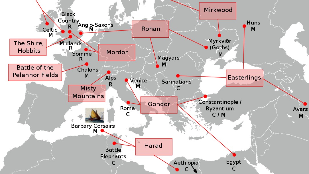 a map of the world with all the major cities.